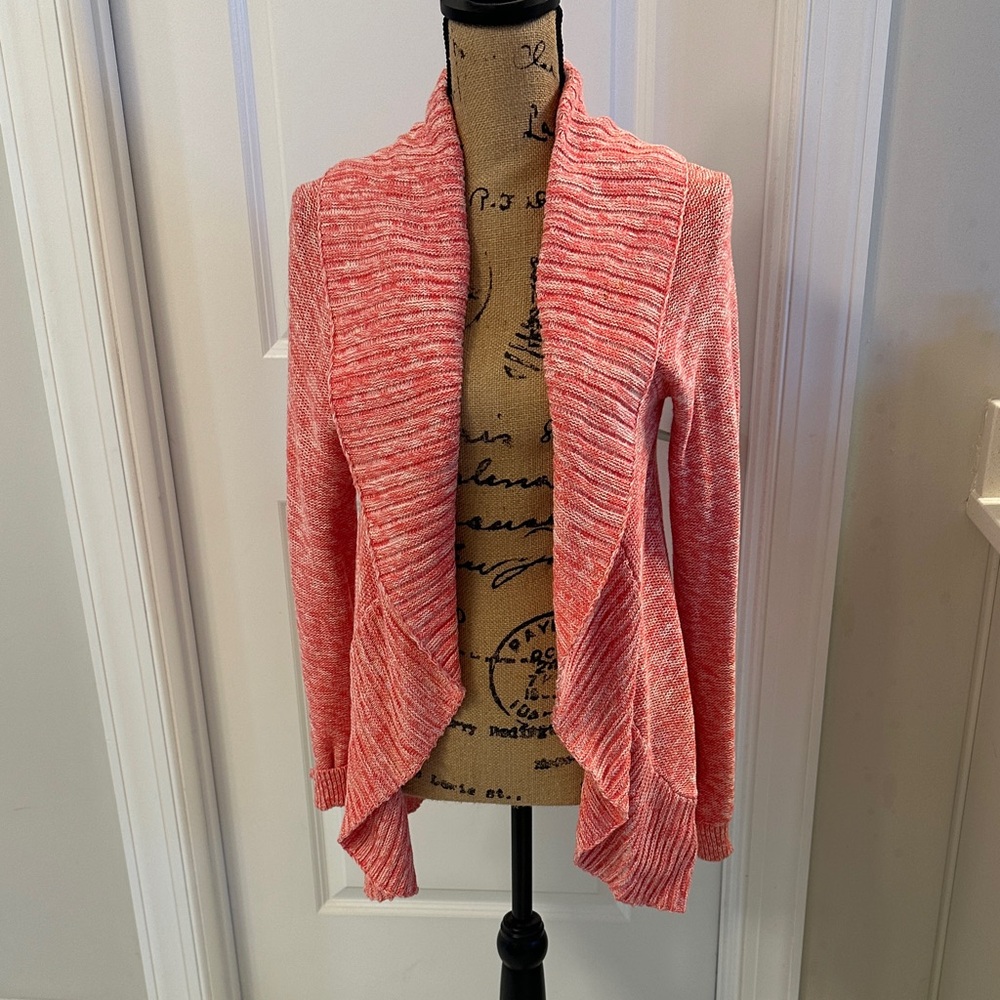 Roxy Coral Open Front Cardigan